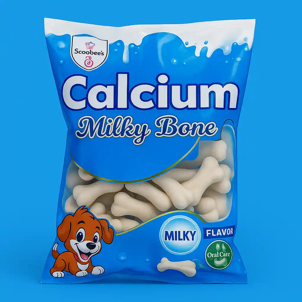 Calcium Milk Bone for Dog 25Pcs